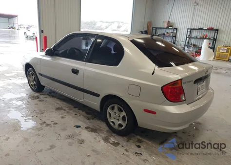 2003 Hyundai Accent from USA, damaged, VIN KMHCF35C33U276858